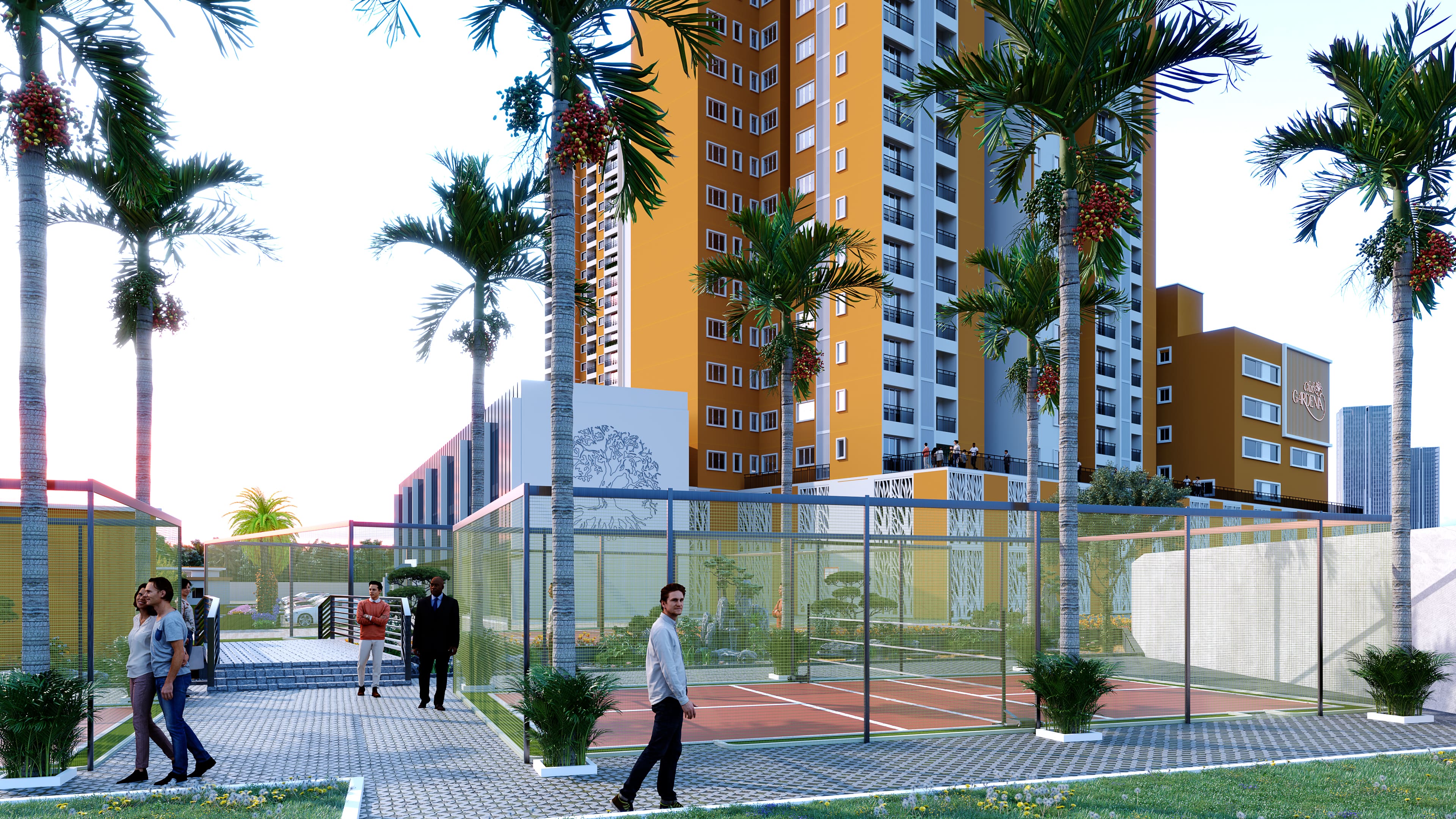 Landscaped Garden